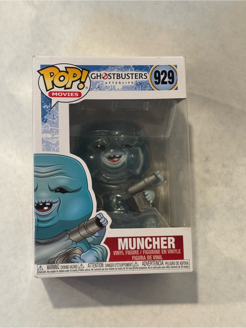 Funko Ghostbusters Afterlife Muncher Blue Vinyl Pop! Figure